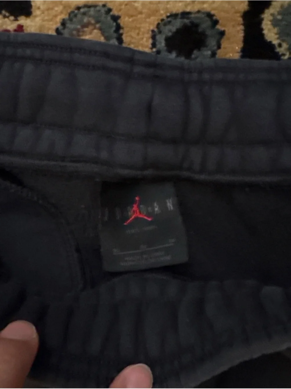 Black Men's Jogger Pants - Air Jordan